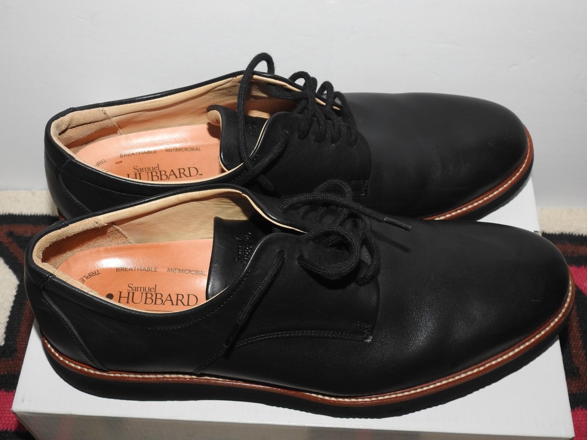 Samuel Hubbard Mens Oxford Dress Shoe Dark Green Lace Up Almond Toe Size 9 Men main image 3