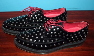 studded oxford shoes