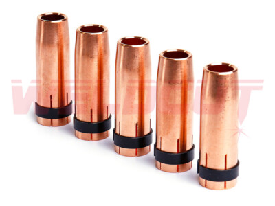 MIG MAG Verschleißteile MB15 Mig Mag Puls WELDCUT MIG/MAG Verschleißteile Set Für MB36 – 25 Teile Mit Gasdüsen, Stromdüsen & Düsenstock Vergaser Düsen Set MB15 Ersatzteile Set