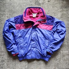 Columbia Girl's 18/20 Bugaboo Blue Purple Pink Jacket Coat