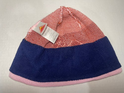 Patagonia Warm Winter Snow Hat Girls Pink Bird & Flower 3-6 Yrs - Picture 3 of 6
