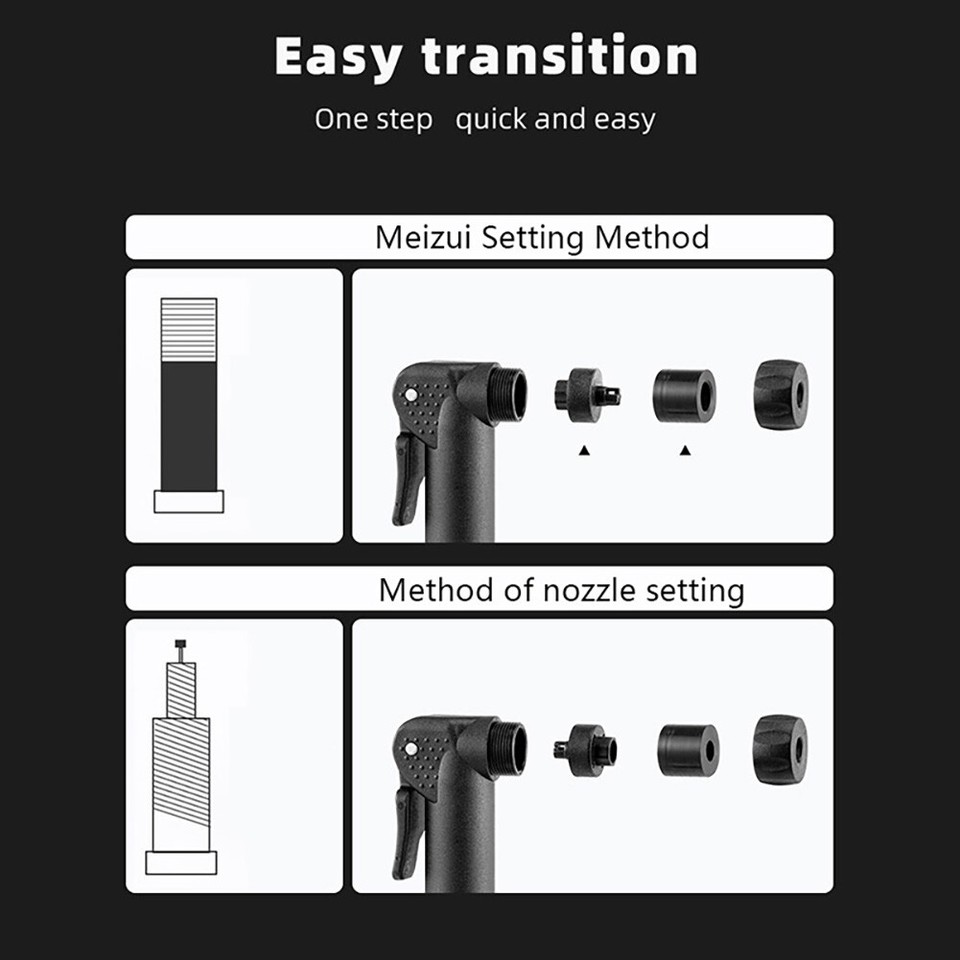 Portable Bike Pump with Bracket Manual Air Pump for Football Basketball
