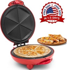 Maquina Para Hacer Tortillas Panqueques Quesadillas Plancha Redonda De Electrica