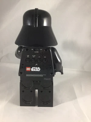 LEGO Star Wars DARTH VADER ALARM CLOCK 9 Digital Black Plastic Figure WORKS eBay
