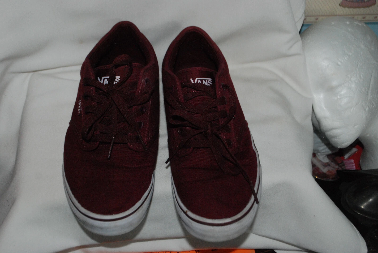 VANS Off The Wall scarpe classiche basse in tela marrone da uomo US 10