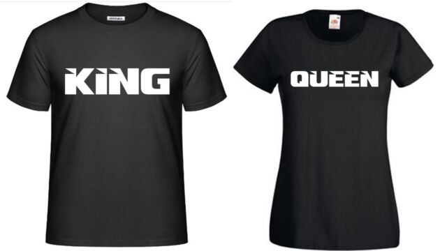 Partner T-Shirts - King / Queen
