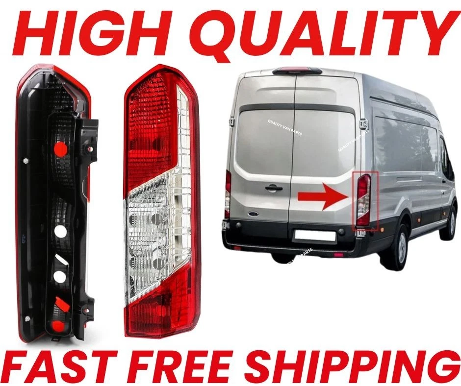 LENTE DE LUZ trasera Correcto para Ford Transit MK8 Tipper Chassis Cab