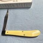 Case XX 00031 Slimline Trapper Manual Clip Point Pocketknife CS Slipjoint Yellow — photo 6