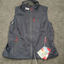 New With Tags HELLY HANSEN Crew Sailing Vest Womens L Crew Vest Navy