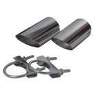 1974-1982 Corvette C3 Exhaust Tips Polished Stainless Steel