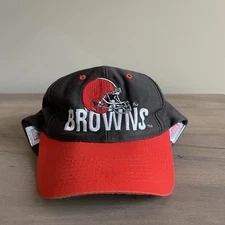 Vintage 90’s Logo 7 NFL Cleveland Browns Embroidered SnapBack Hat