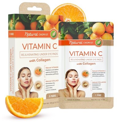 Natural Chemist Vitamin C & 1 Count (Pack of 5), C & Collagen