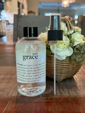 Philosophy PURE GRACE Perfume BODY SPRITZ 8 Fl Oz -Sealed  NEW w/ SPRAYER