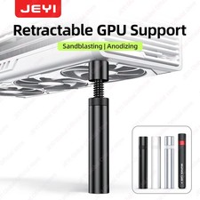 JEYI GPU Support Bracket-Heavy Duty Adjustable VGA Holder for Desktop PC Case