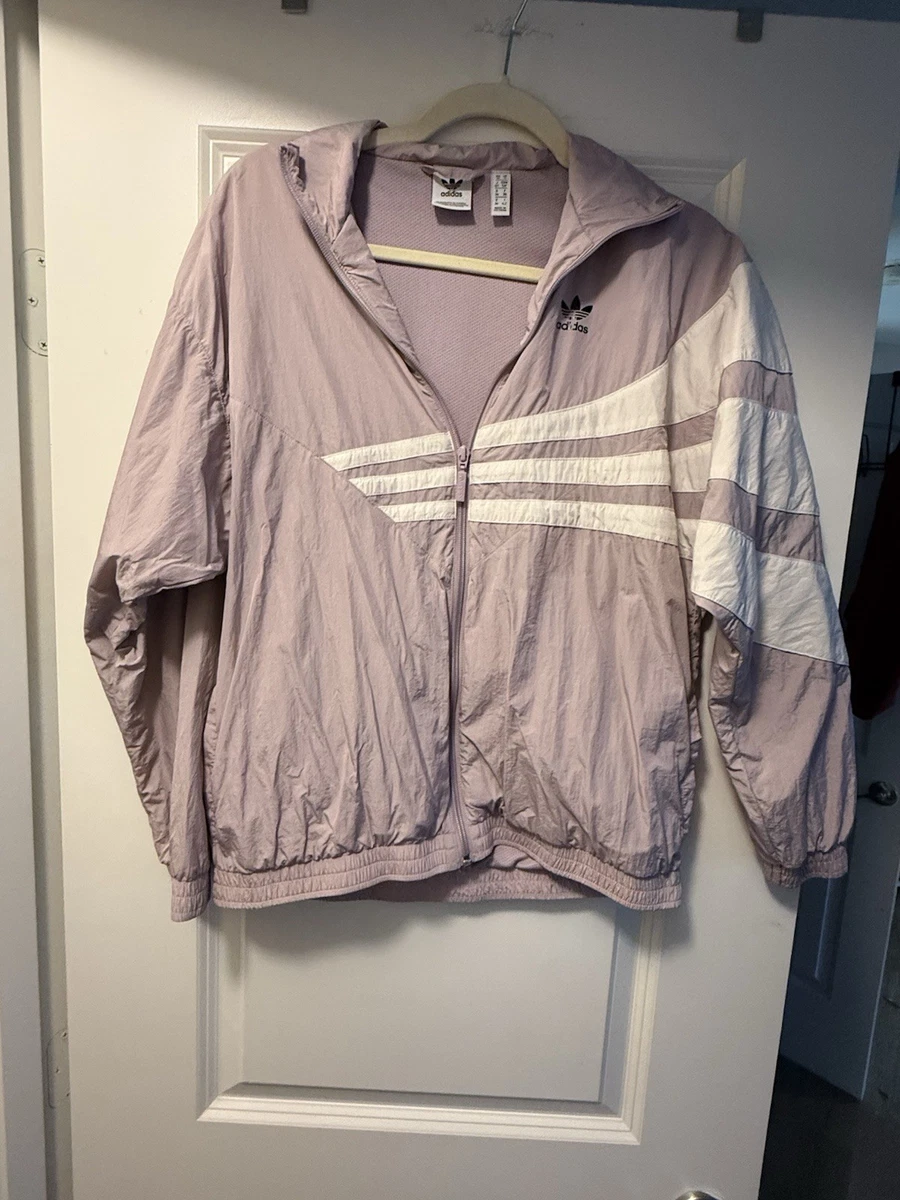 adidas Track Jacket Purple Activewear Jackets for Women for sale