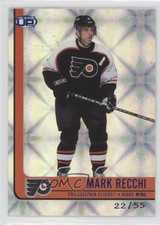 2001-02 Pacific Heads Up Blue 22/55 Mark Recchi #73 HOF 1p3