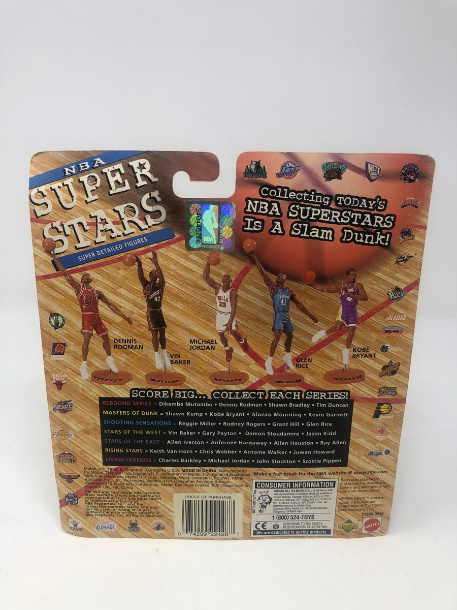 Michael Jordan Mattel NBA Superstars Action Figure 1998