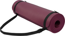 Fitvids Yoga Mat, 1/2-Inch Extra Thick High Density Exercise Mat, Anti-Tear Exer