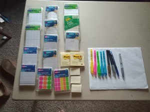 Lot Of Asst Avery White Color Multi Use Price Labels Removable +More Flea Market