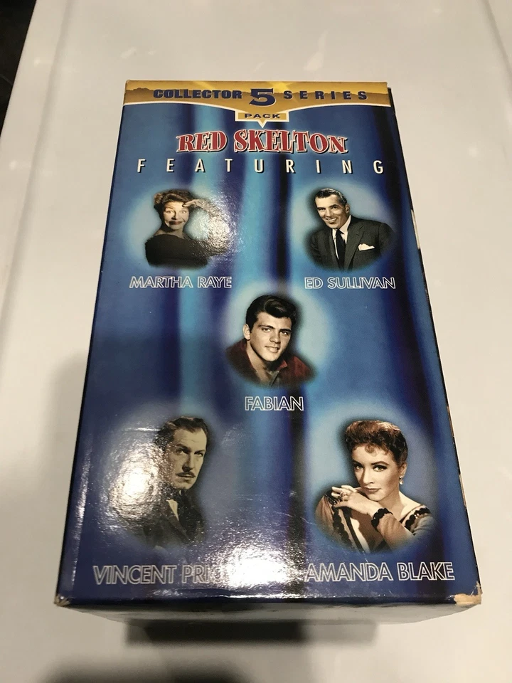 RED SKELETON A Greatest Comedy Shows COLLECTOR 5 SERIES VHS PACK  - Image 3 of 4