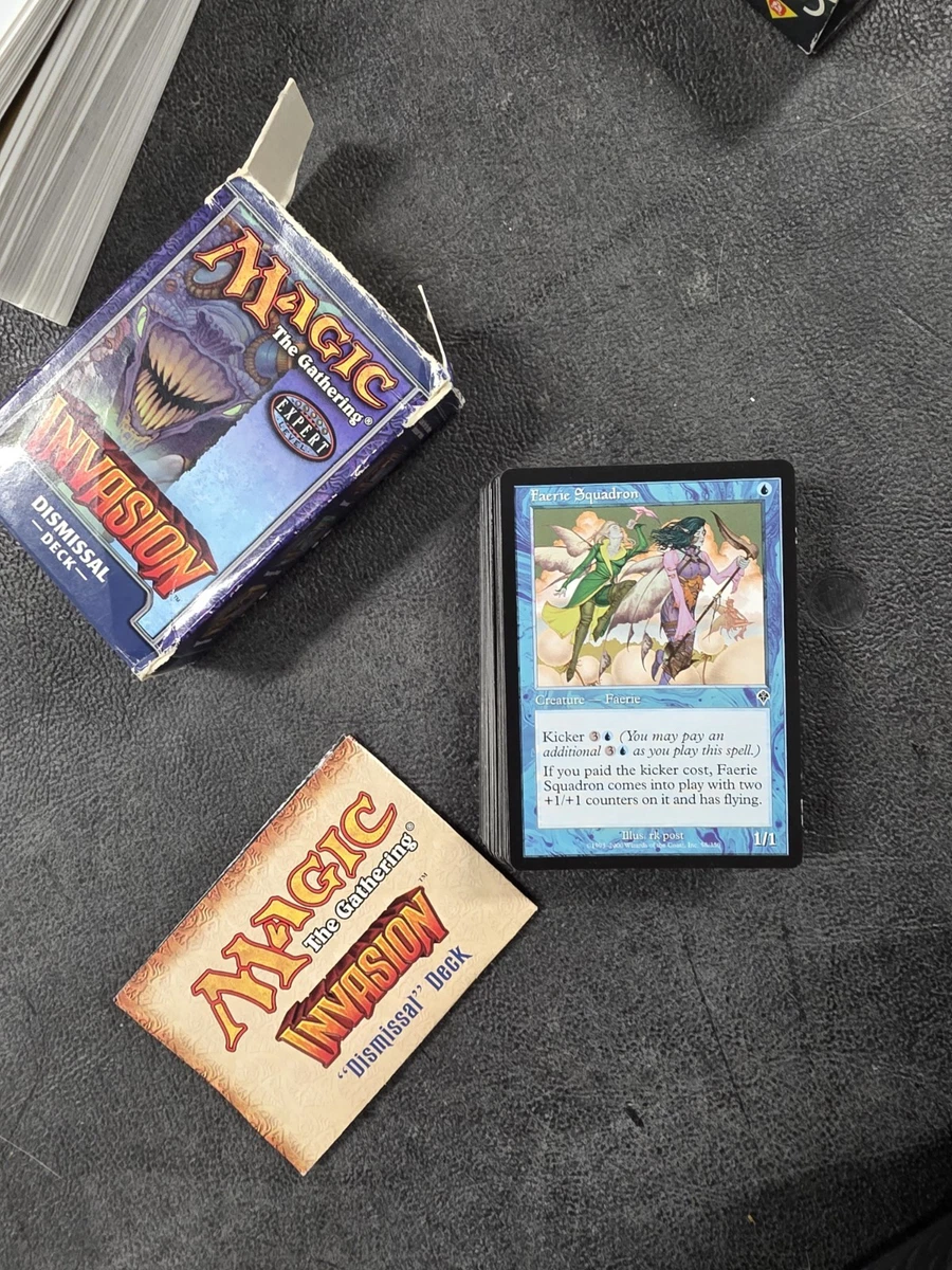 Magic: The Gathering Invasion Sealed Collectible Card Game Decks