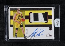 2022-23 Panini One and One Rookie Jersey Red 12/25 Walker Kessler Auto 0zk4
