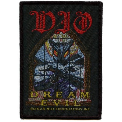Dio Dream Evil Patch Rock Band Mascot Woven Sew On