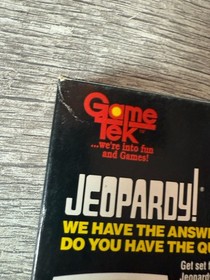 Jeopardy Nintendo Entertainment System NES Box & Manual Only