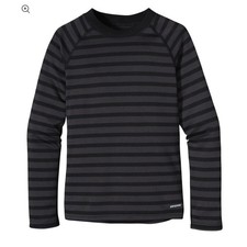Patagonia Kids' Capilene® Midweight Crew Striped Size Small