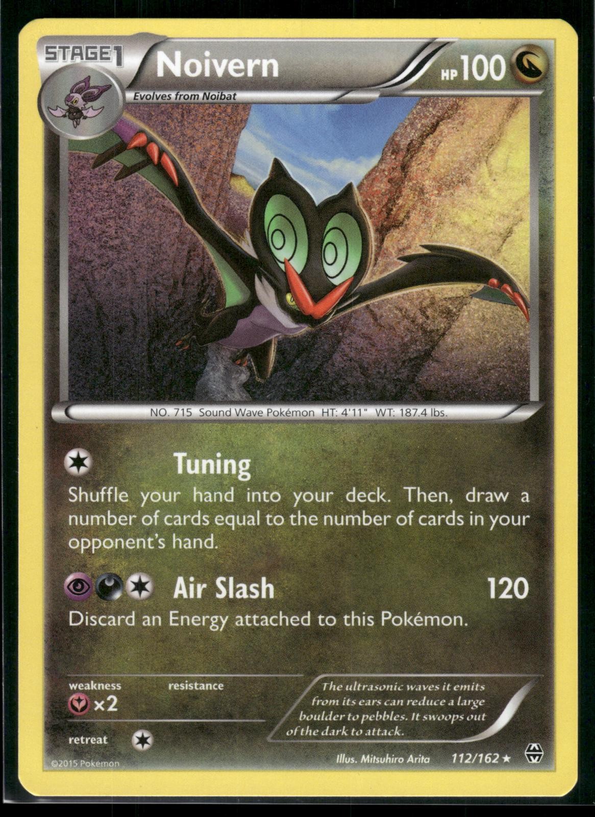 NOIVERN 112/162 RARE BREAKTHROUGH POKEMON NM/M