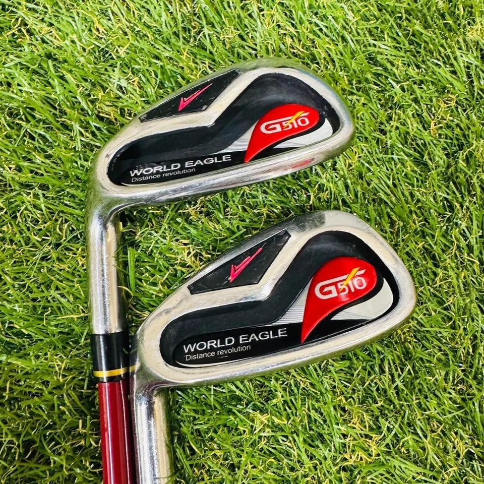 Lefty WORLD EAGLE G510 Irons #6-9,Pw(5Clubs)/Original carbon/Flex:Stiff - Image 3 of 4