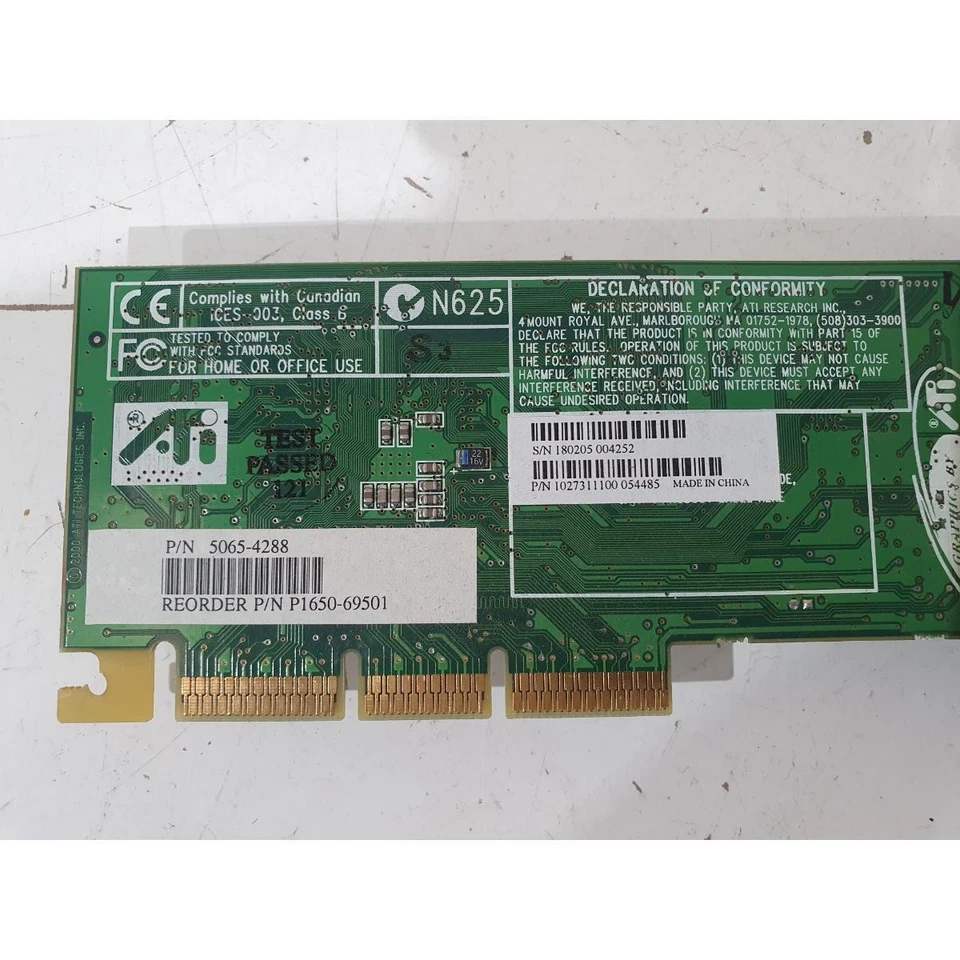 Vintage ATI Technologies Rage 128 PRO 109-73100-01 Video Graphics Card VGA SDR - Image 4 of 4