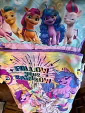 My Little Pony Childs Blanket roll with pillow
