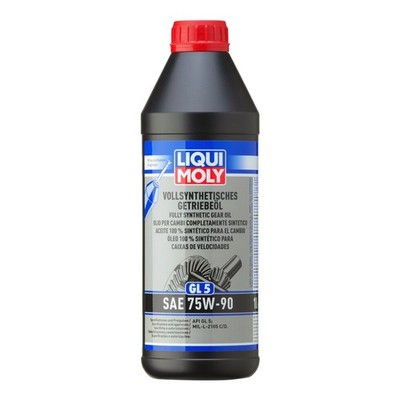 Getriebeöl LIQUI MOLY 1414 vollsyn. (GL5) SAE 75W-90 Achsantrieb 1 Liter