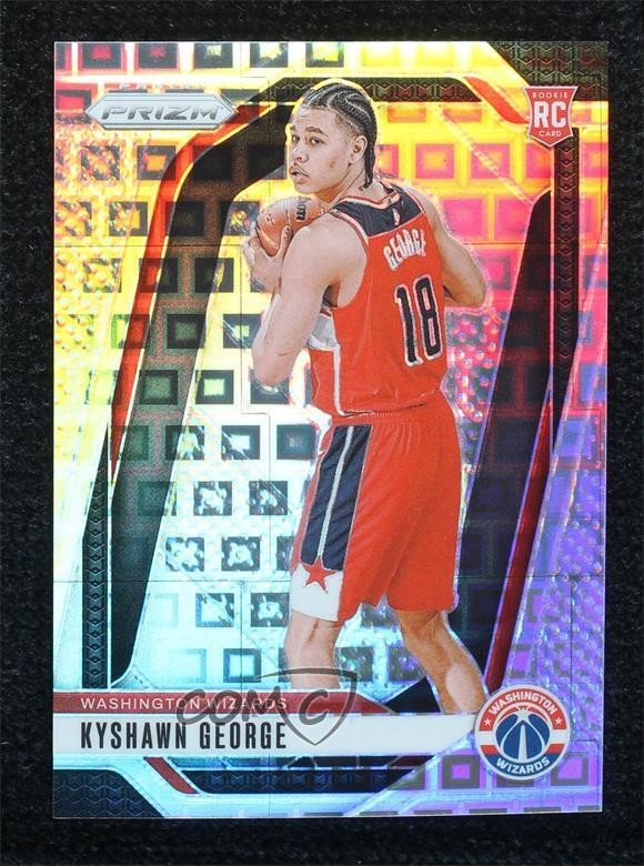2024-25 Panini Prizm Premium Factory Set 77/150 Kyshawn George #257 Rookie RC