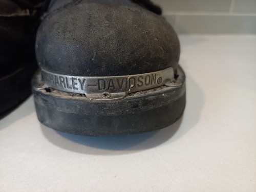 Harley Davidson Boots Mens Brake Light Boot Mens Size US 10.5 Black Biker D91680 - Bild 10 von 16