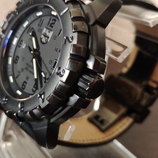 Luminox F-117 Nighthawk Quartz Men's Watch Black Dial Diver Military Swiss