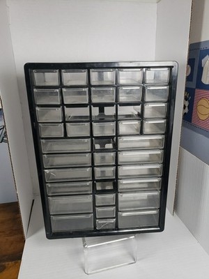 39-Drawer Multi Use Plastic Storage Missing 5 Drawers 