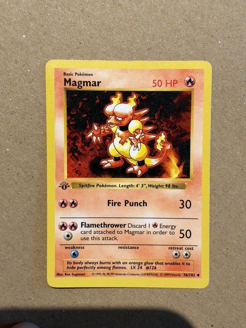Magmar (Base Set (1st Edition))