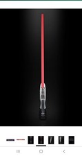 Hasbro Star Wars Black Series Force FX Elite Darth Revan Lightsaber Red Purple