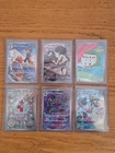 Lot de 6 cartes pokemon AR JP