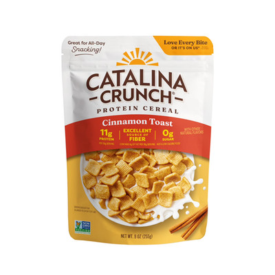 Catalina Crunch Protein Cereal, Cinnamon Toast 9 oz.