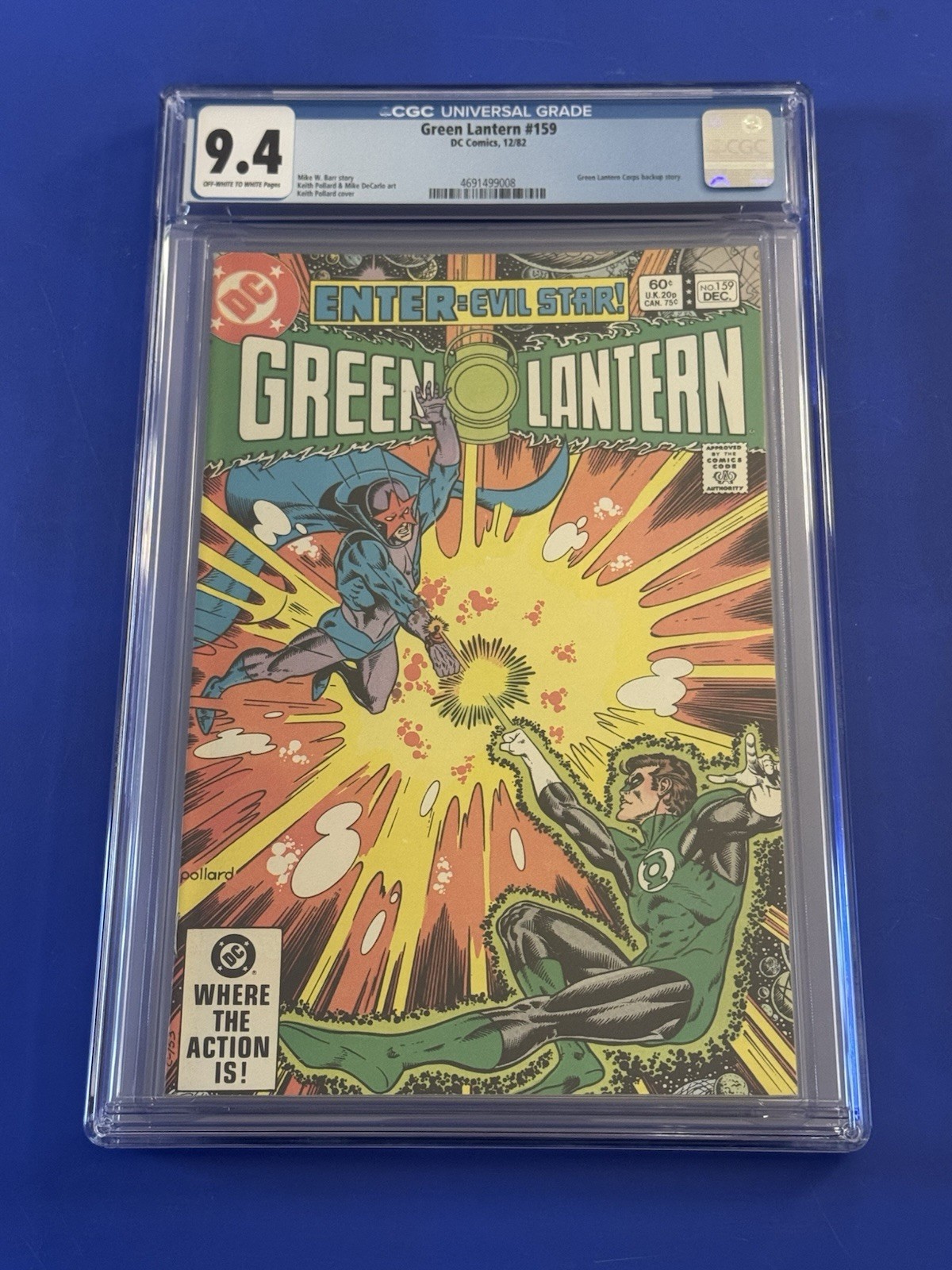 Tutina Ufficiale DC Comics Green Lantern Per Bambini – 100% Cotone – 6-12 Mesi – Colore Verde