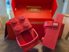 Lego X Crocs Brick Clog Bright Red Size Men’s 8 New Ships On Arrival