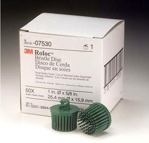 Scotch-Brite Roloc Bristle Disc 3M 07530 1'' grade 50