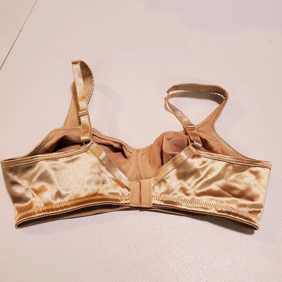 Sujetador Playtex Mujer 36B Beige Floral 18 Horas Ultimate Lift & Support Inalámbrico Foto 4 de 4