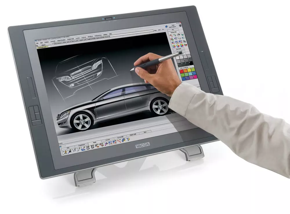 Wacom Cintiq 21UX DTZ 2100D/G LCD TABLET W/ STAND