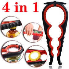 4 in 1 Jar and Bottle Opener - Kitchen Gadget for Opening Lids - Jars & Bottles