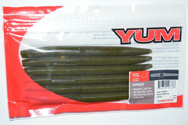 yum dinger wacky rig