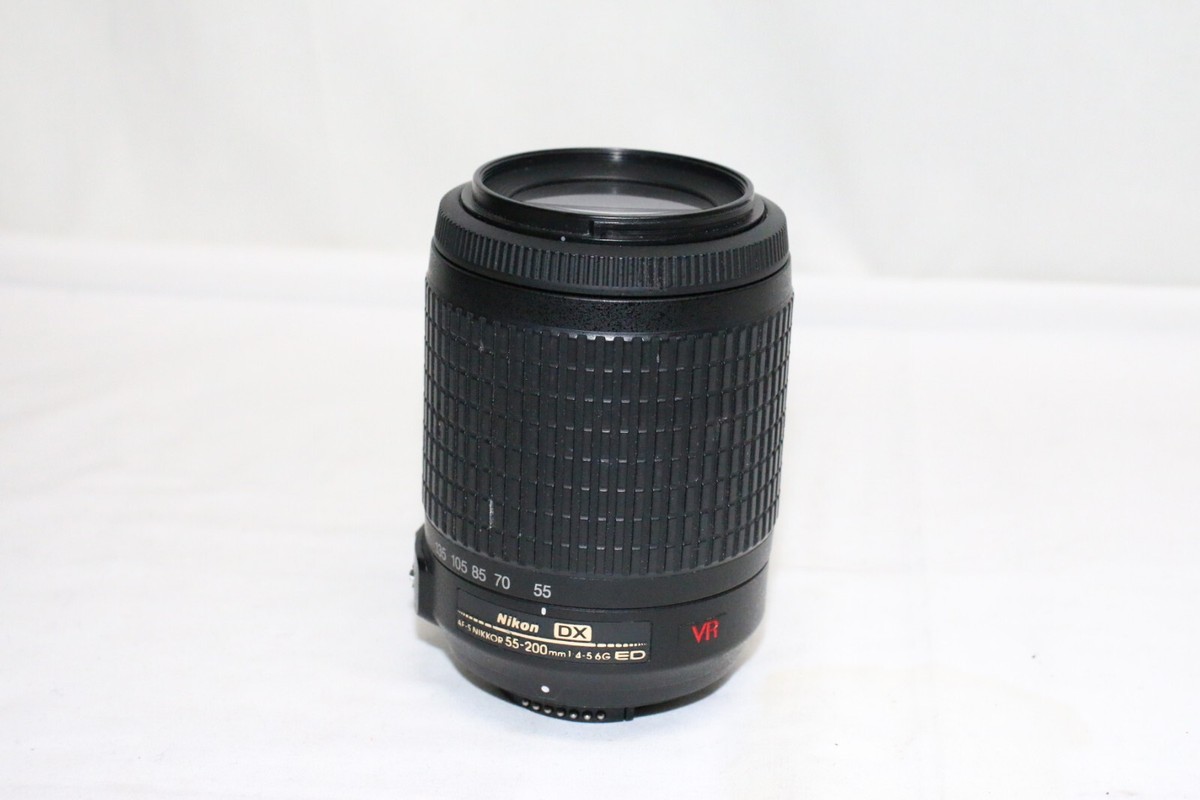 Nikon DX AF-S Nikkor 55-200mm 1:4-5.6G ED VR Zoom Lens | eBay